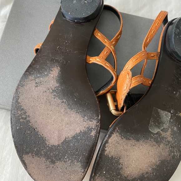 Fendi sandals. Worn 3 times. - Picture 3 of 9